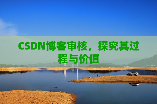CSDN博客审核，探究其过程与价值